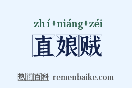直娘贼是什么意思的图片